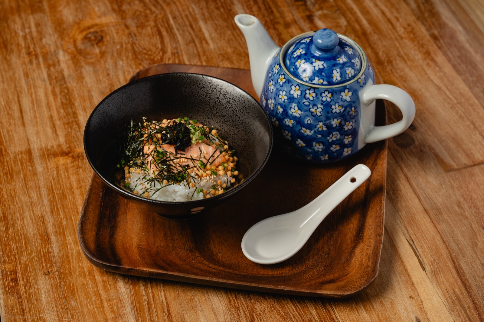 Grilled Salmon Ochazuke